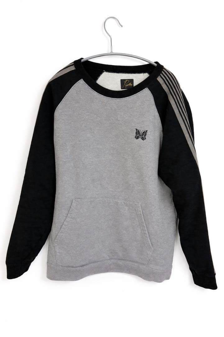 needles 23ss STUDIOUS別注 ラグランスウェットMR452