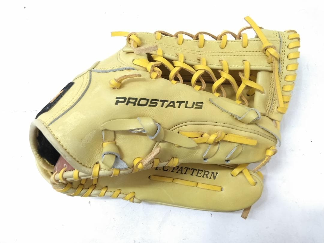 ZETT ゼット プロステータス BPG77 佐藤印 硬式 グローブ 右利き◆