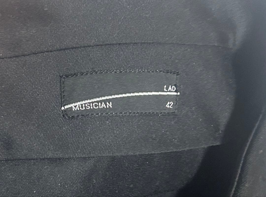 LAD MUSICIAN 24SS ワイドスラックス フレアスラックス