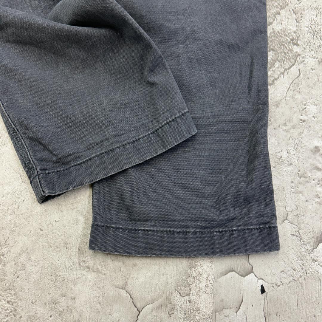み*ん様 カーハート　ダブルニー　雰囲気抜群　ボトムス　ワークパンツ　古着　グレ