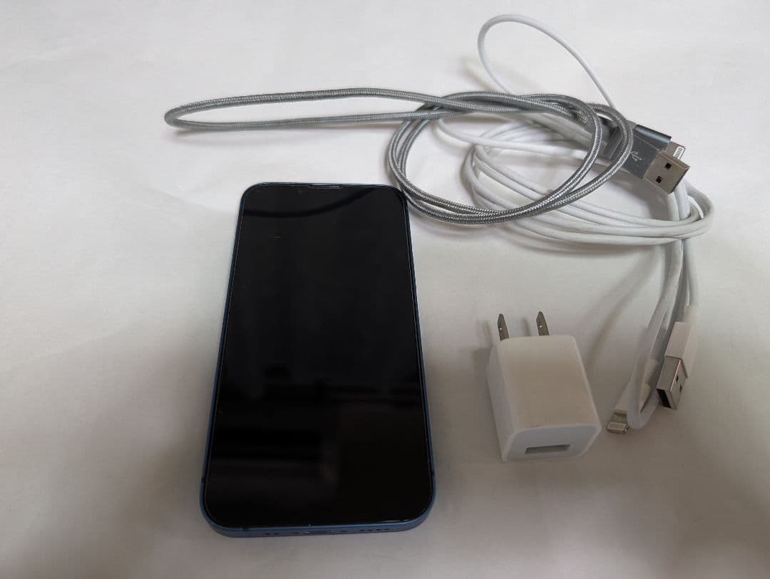 SIMフリー iPhone 13mini 128GB 充電器 ケーブル