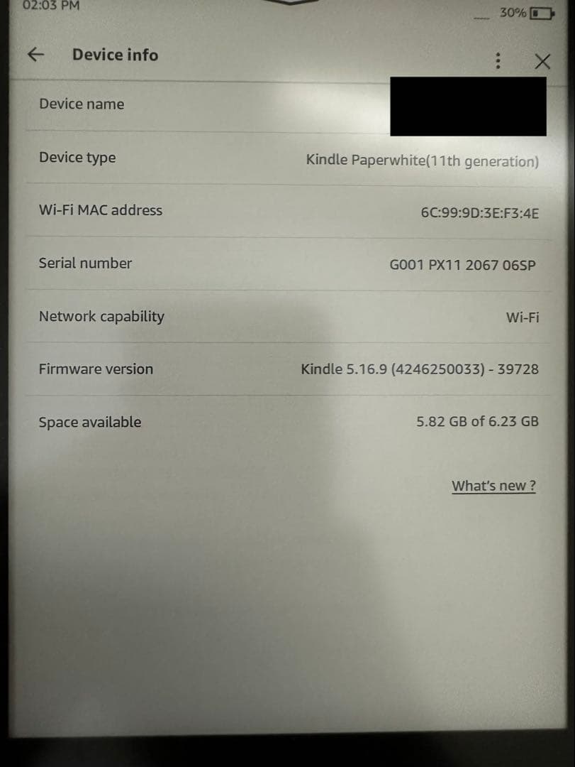 Kindle Paperwhite (8GB) 11世代 広告あり ケース付き