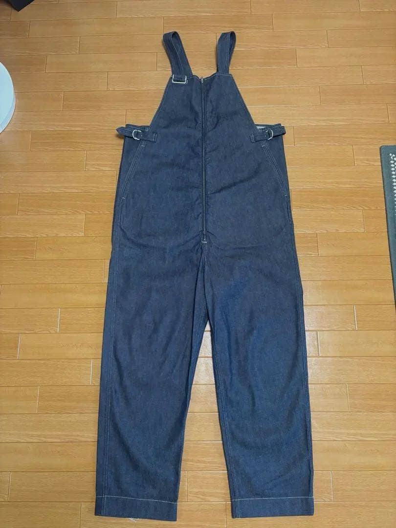 blurhms U.S COTTON デニム　オーバーオール　ブラームス