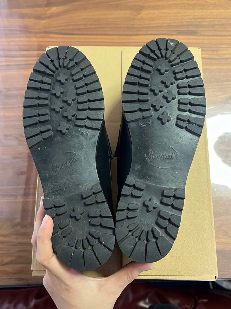 【状態良】24cm GUCCI ブラック ローファー