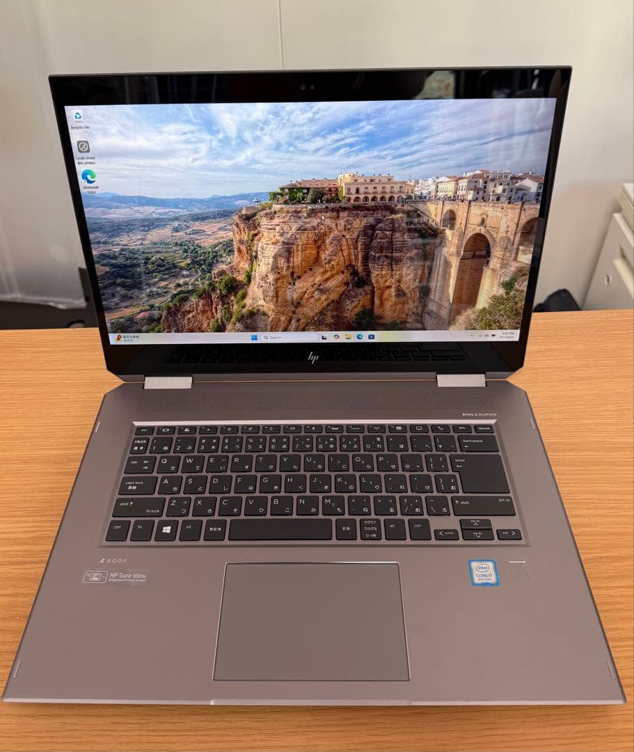 Windowsノート本体 HP ZBOOKSTUDIOx360 CI7-2.2GHZ/32GB/512GB