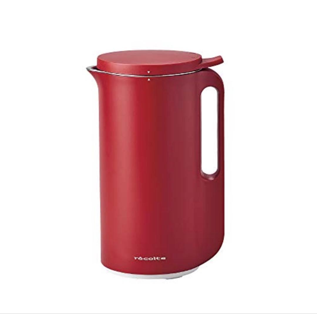 récolte Soy & Soup Blender レッド　美品
