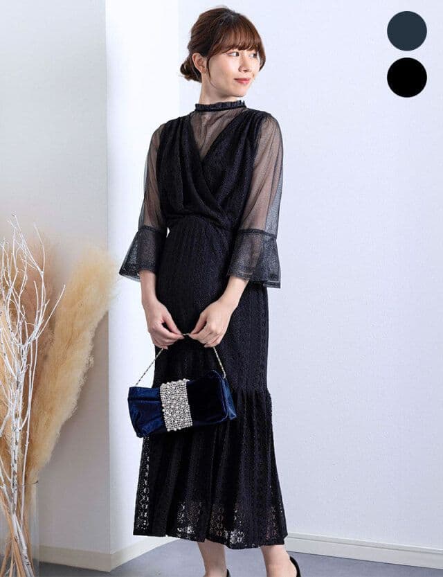 Swee tmommy マタニティ　ワンピース　産前産後兼用　 結婚式 L