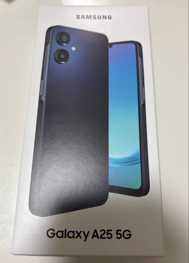 Samsung Galaxy A25 5G 本体　ほぼ新品