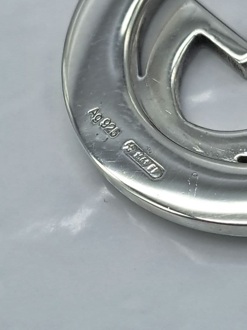 GUCCI インターロッキングGG ギョーシェSV925