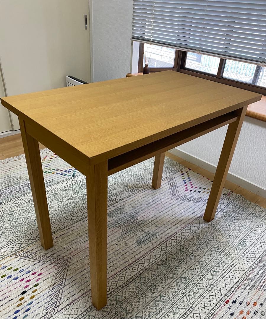 無印　オーク材デスク