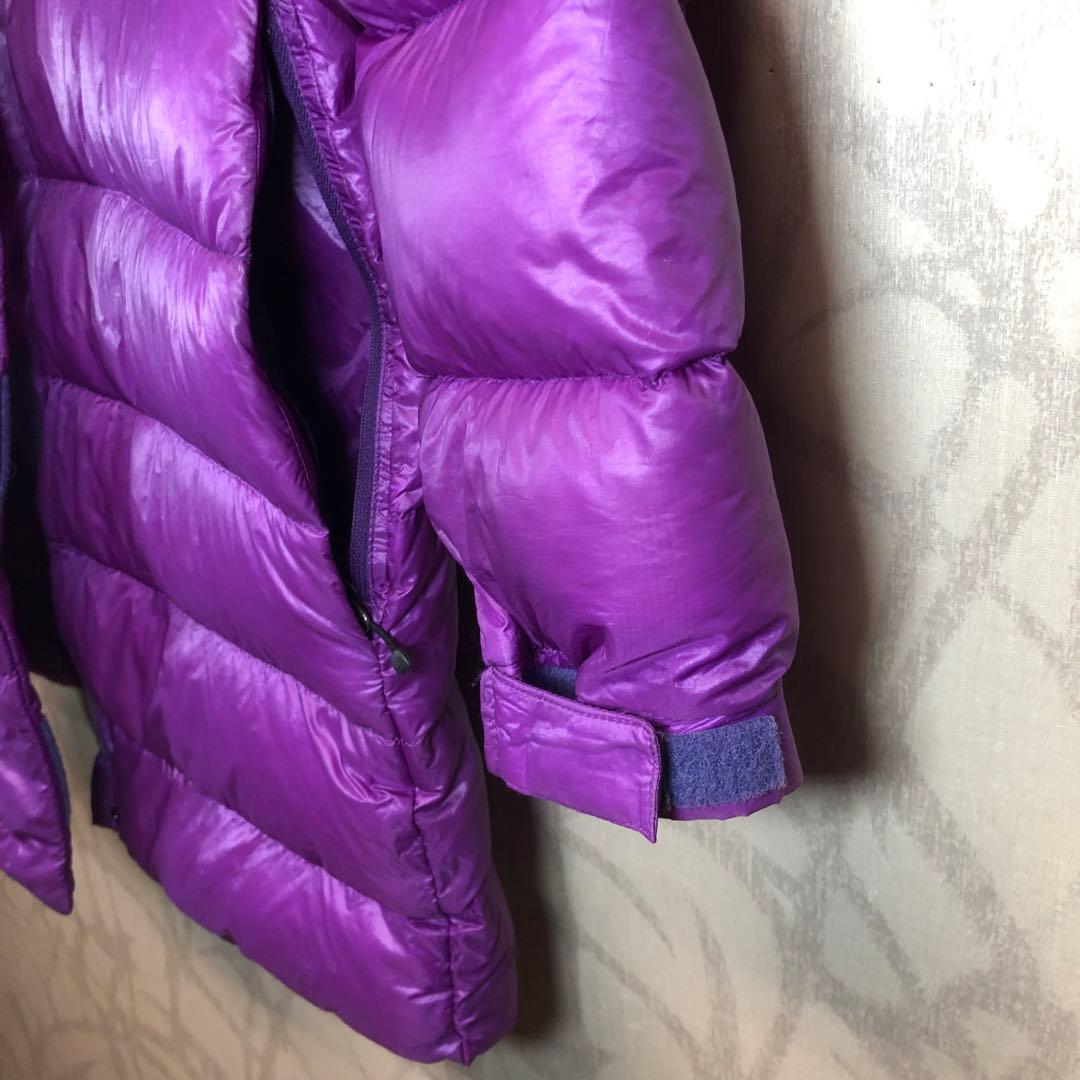 ザ　ノースフェイス　ヌプシ　ロングダウンジャケット　パープル