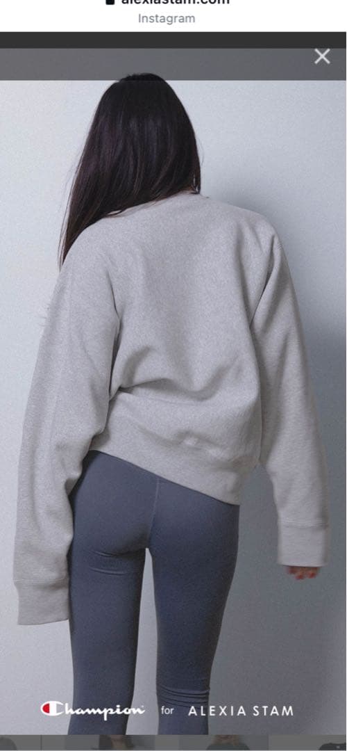 トップス champion for ALEXIA STAM Sweatshirt