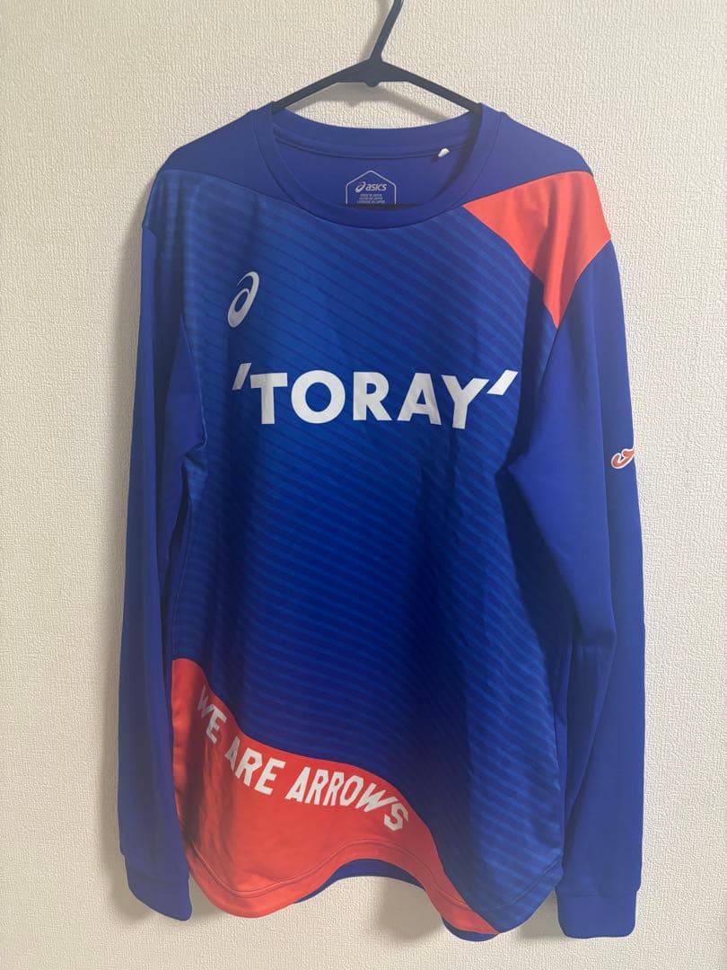 TORAY Arrows 長袖シャツ 青