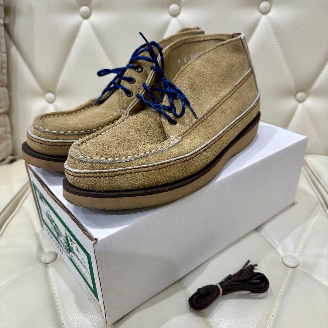 ラッセルモカシン スポーティング クレーチャッカ ララミースエード