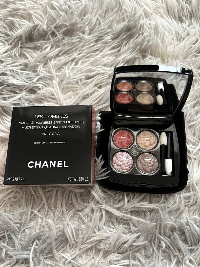 【新品未使用】限定版 シャネル レ キャトル オンブル 387 ユートピア