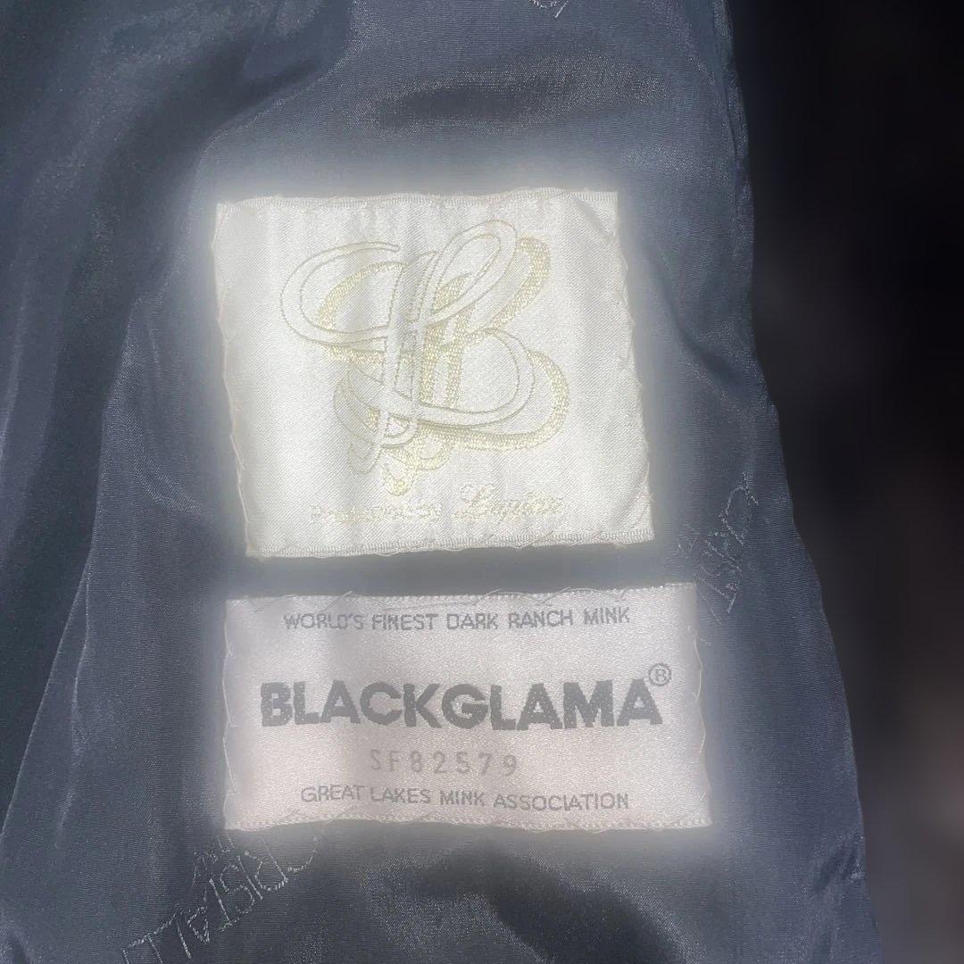 最終値下げ⭐︎最高級BLACKGLAMA毛皮ミンクコート