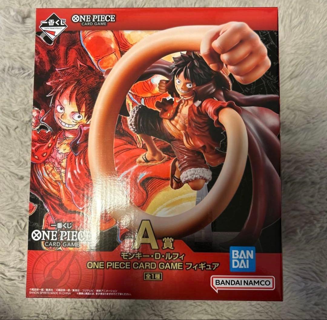 ONE PIECE CARD GAME フィギュア A賞 モンキー・D・ルフィ