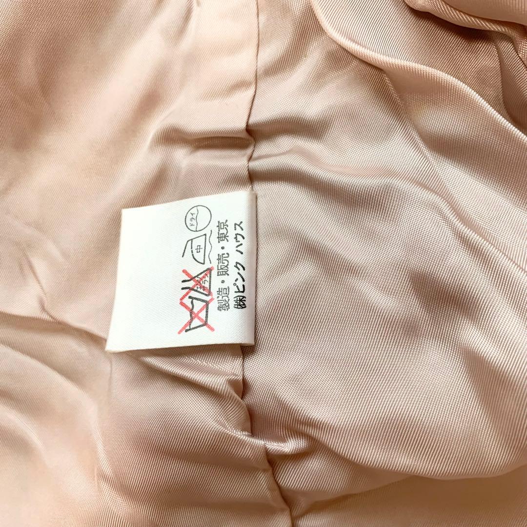 美品＊ピンクハウス　秋冬　チェック　テーラード　ジャケット　L相当