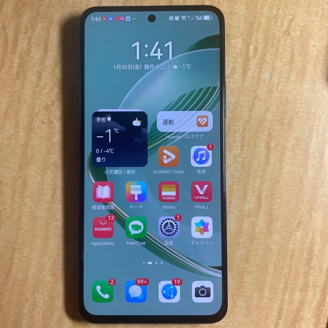 【訳あり】HUAWEI nova 11 SE 256GB ホワイト（画面焼けあり