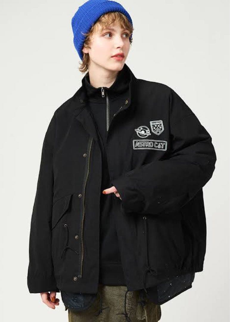 グラニフ　アストロキャット　ショートモッズコート