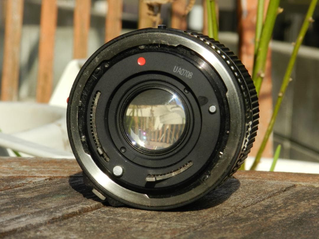 クモリあり　Canon NEW FD 28mm f/2 レンズ　キャノン