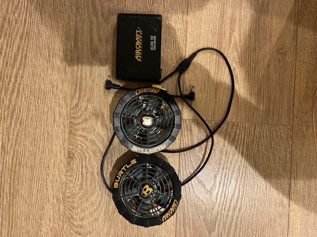 BURTLE AC260 バッテリーファンセット一式