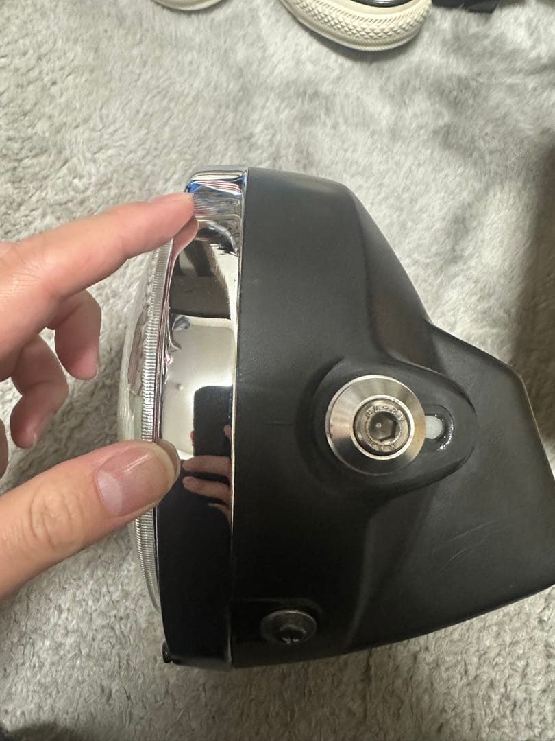 xjr400 シビエ純正ライトケース付き　CIBIE当時物