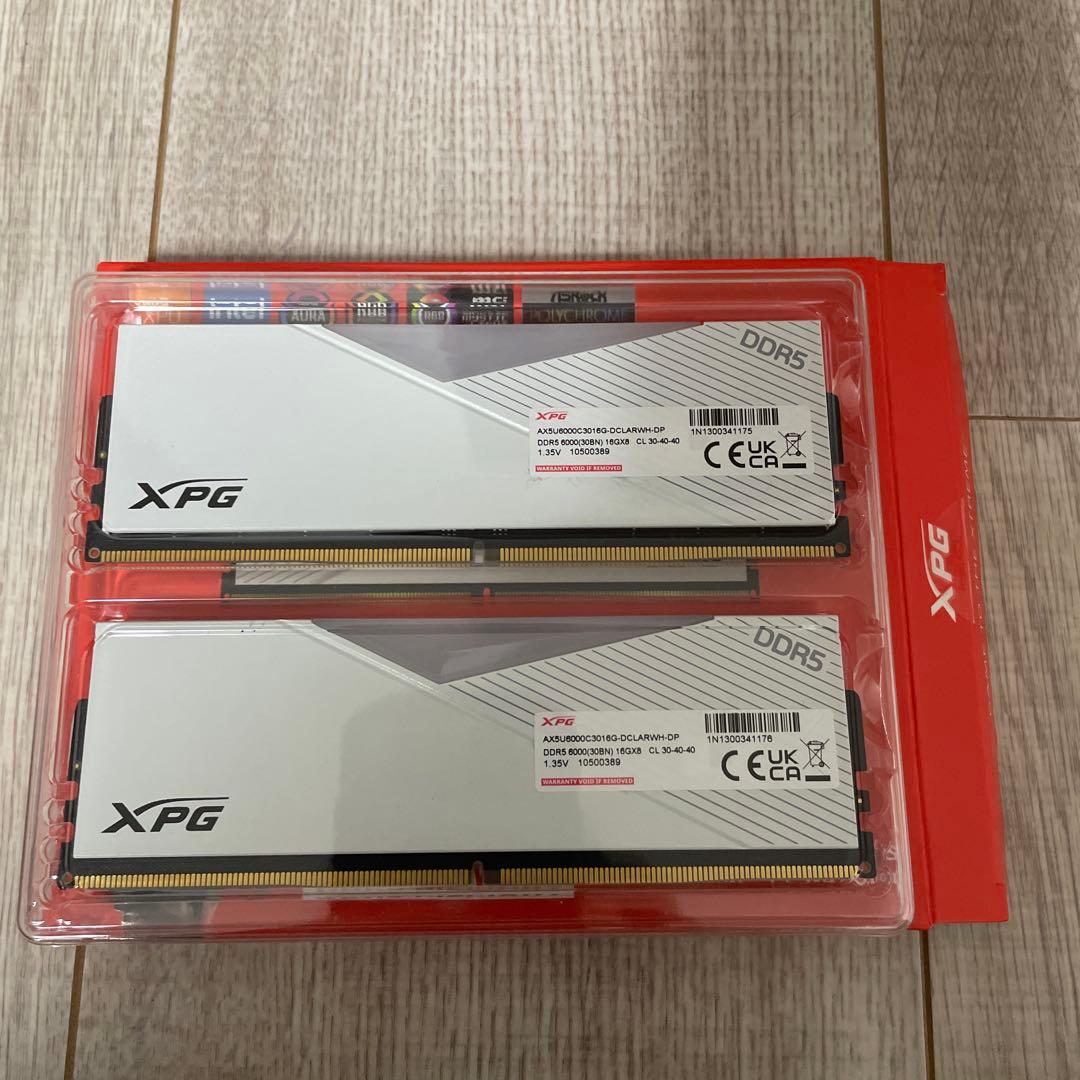 メモリー XPG LANCER RGB 32GB DDR5 6000MT/s
