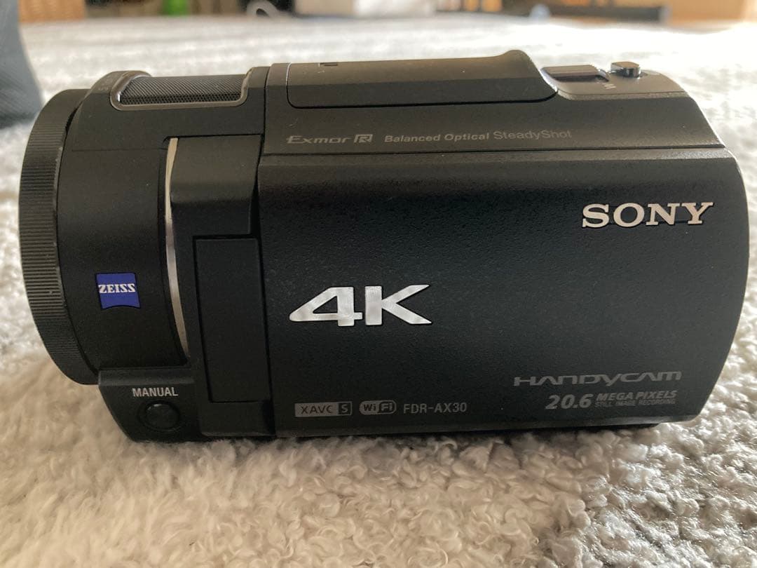 【ジャンク品】SONY　デジタル4Kビデオカメラ　FDR-AX30