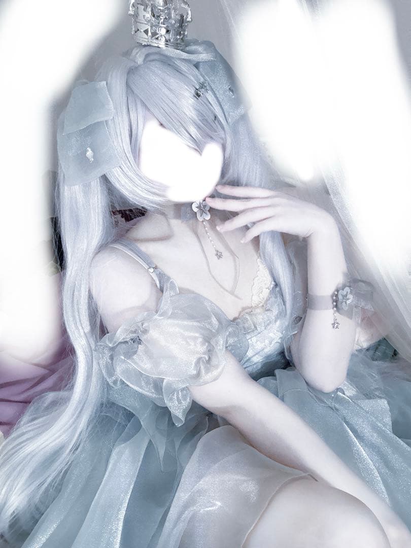 NIKKE ニケ シンデレラ ガラスのプリンセス コスプレ 衣装 ウィッグ