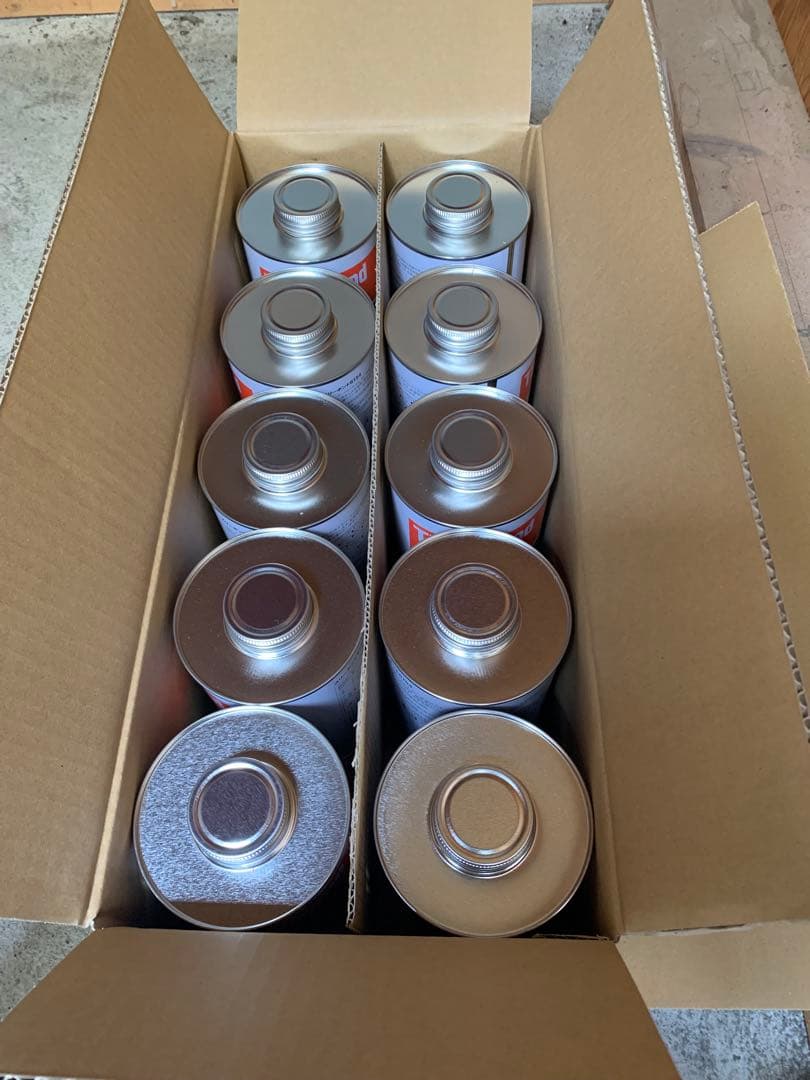 在庫処分特価1L×10缶 スリーラスタースリーボンド6154 錆止め塗料クリア