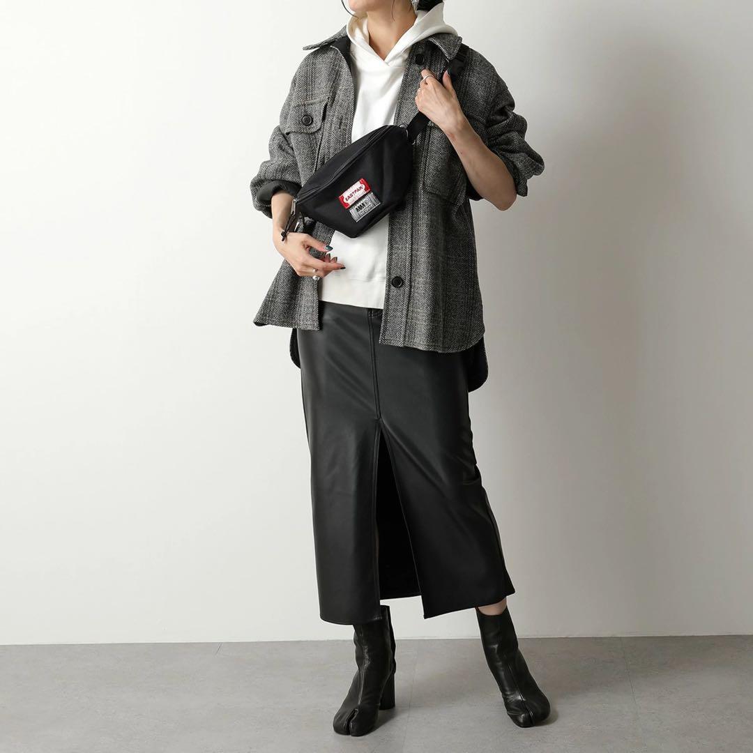 極美品★MM6 EASTPAKコラボ ウエストバッグ リバーシブル ボディバッグ