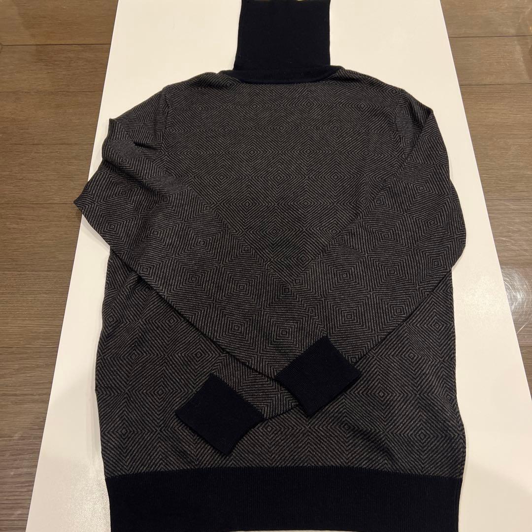 【近日削除】Sergio Olmi カシミア＆シルク　ハイネックセーター