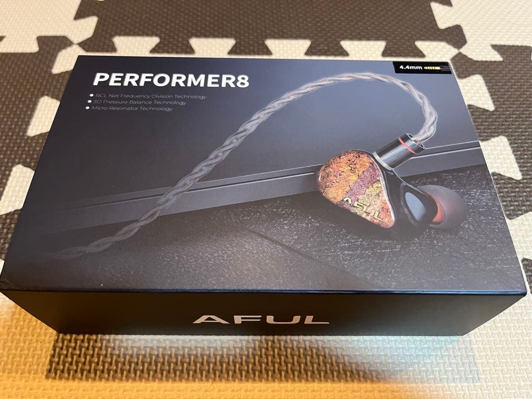 AFUL PERFORMER 8 イヤホン 4.4mm 試聴のみ新品同様