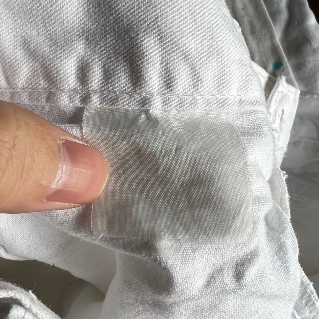 DICKIES ペンキ グランジ ホワイト ペインターパンツ W33