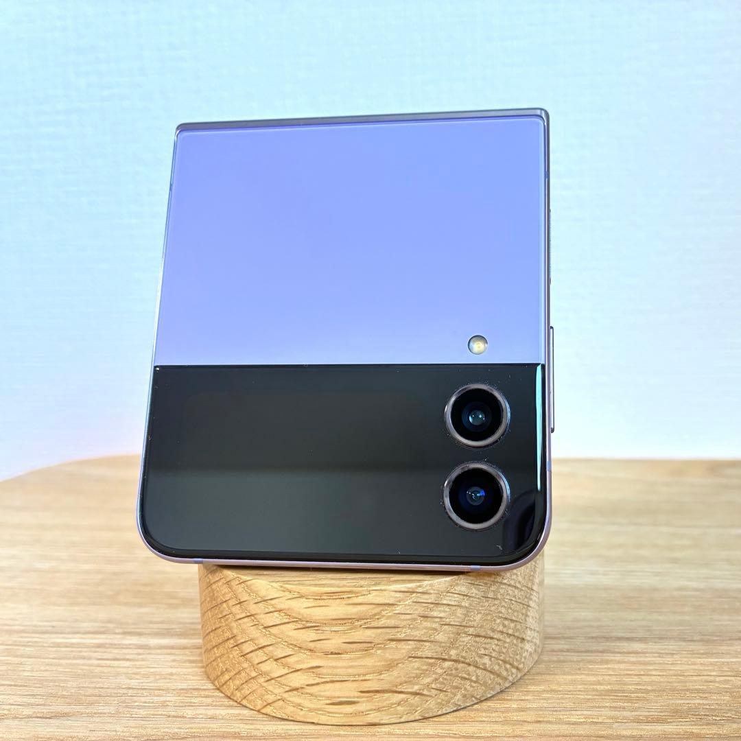 Samsung Galaxy Z Flip4 パープル　本体　カバー