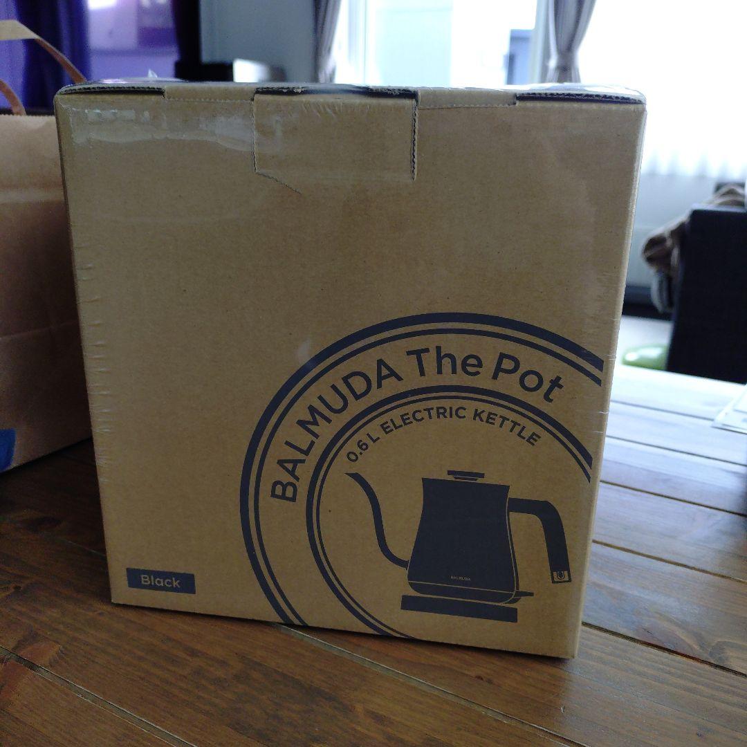 BALMUDA The Pot 0.6L 電気ケトル ブラック