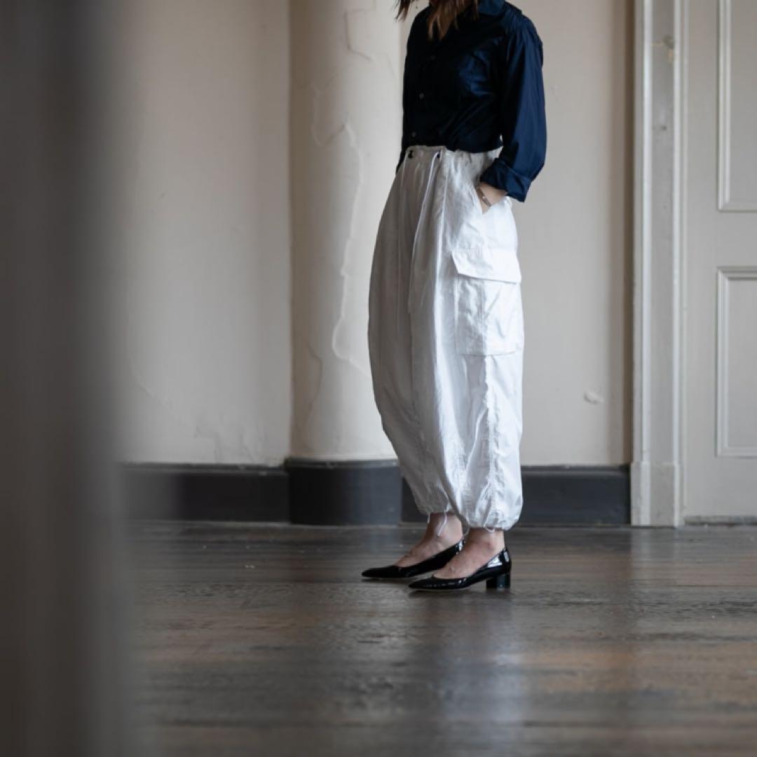 Needlesニードルス　H.D. Pant ヒザデルパンツオフホワイトS 1