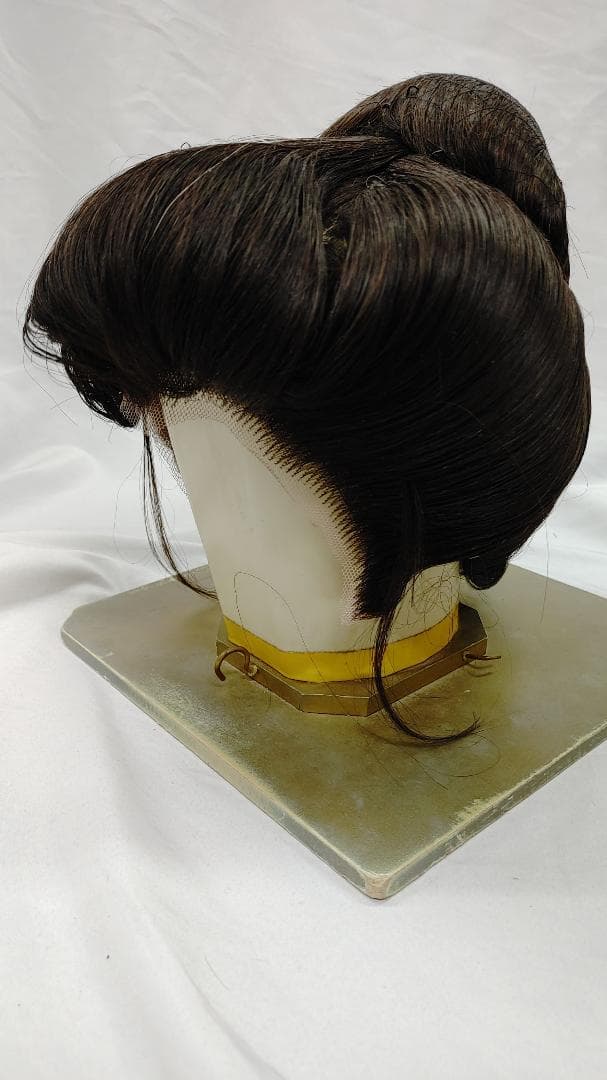 【MK22】夜会 大衆演劇 かつら ウィッグ 鬘 ケース付き