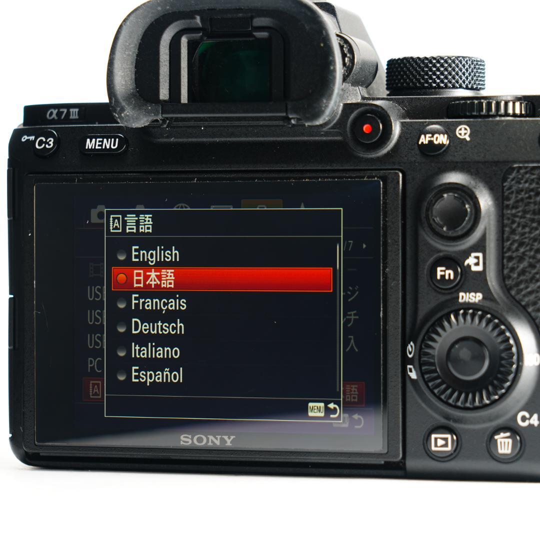 【完全セット】SONY α7III極美品！17609回/20万 すぐ撮影可能