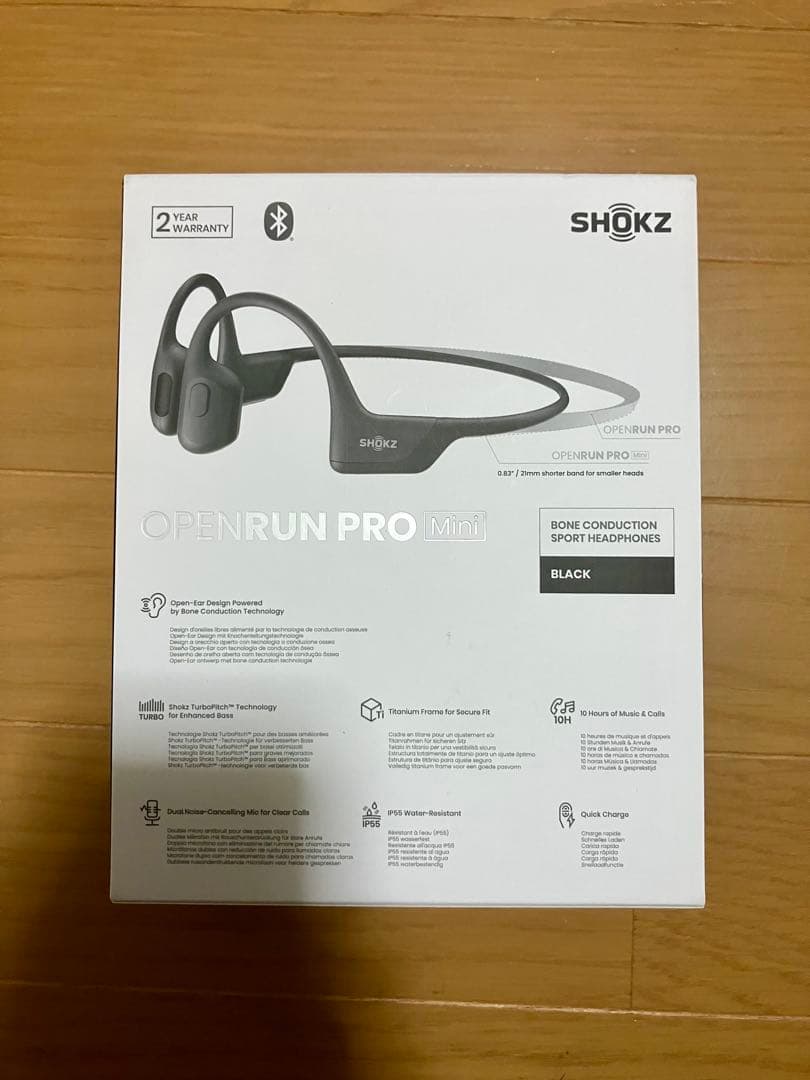 SHOKZ OPENRUN PRO Mini 骨伝導イヤホン