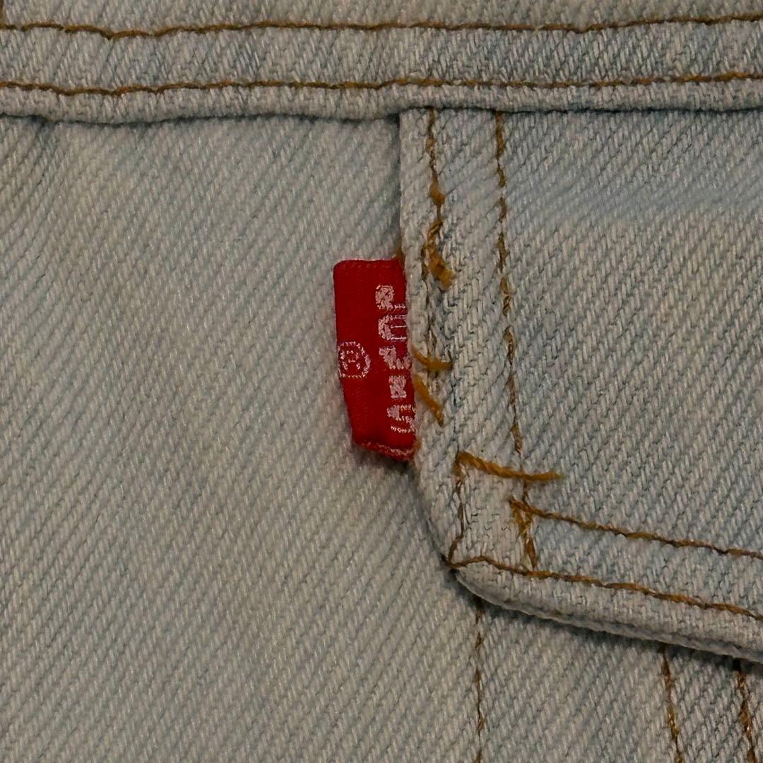 希少カラー【Levi'sリーバイス】ホワイトデニムジャケット　90s 70507