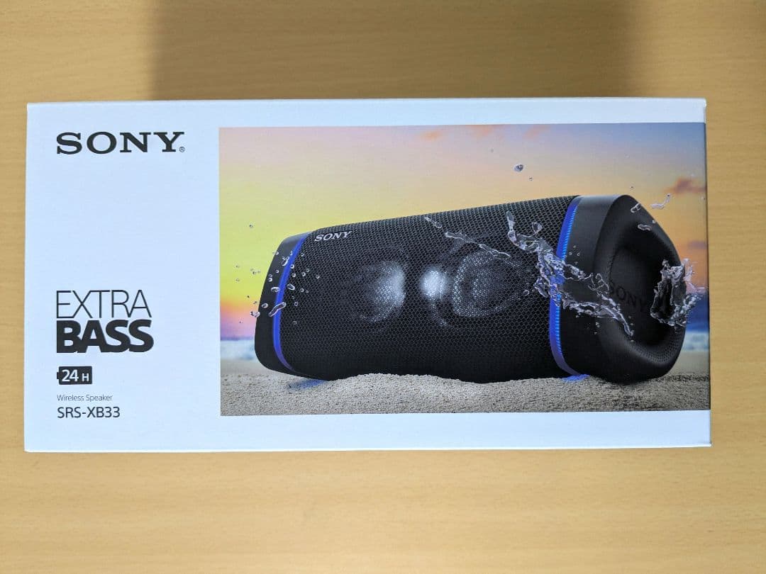 【新品】SONY ワイヤレスポータブルスピーカー SRS-XB33 ブラック
