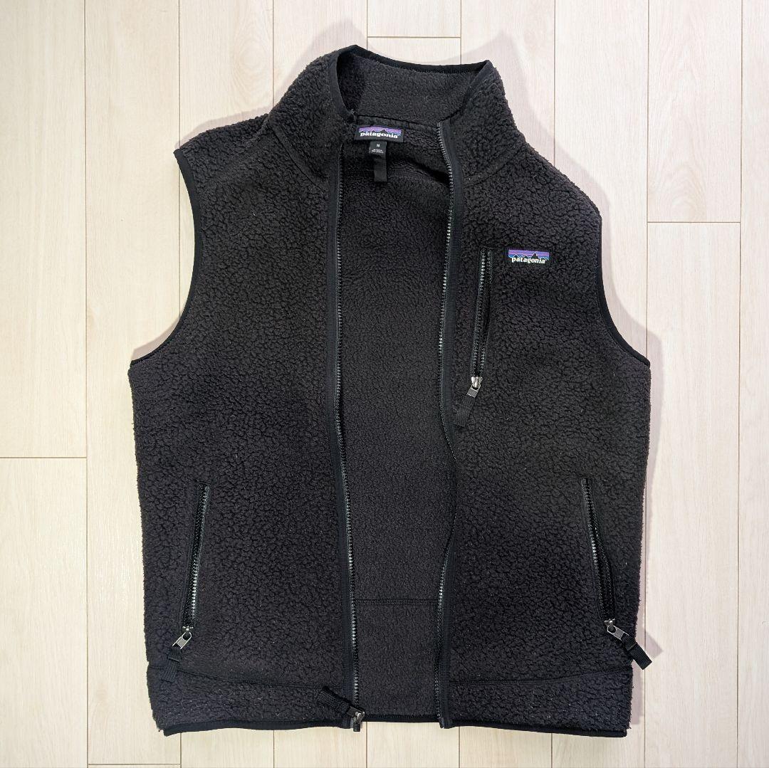 トップス Patagonia Men's Retro Pile Vest Black