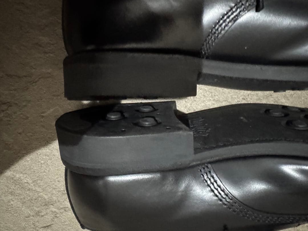 Sanders Military Derby Shoe GB 8 ブラック