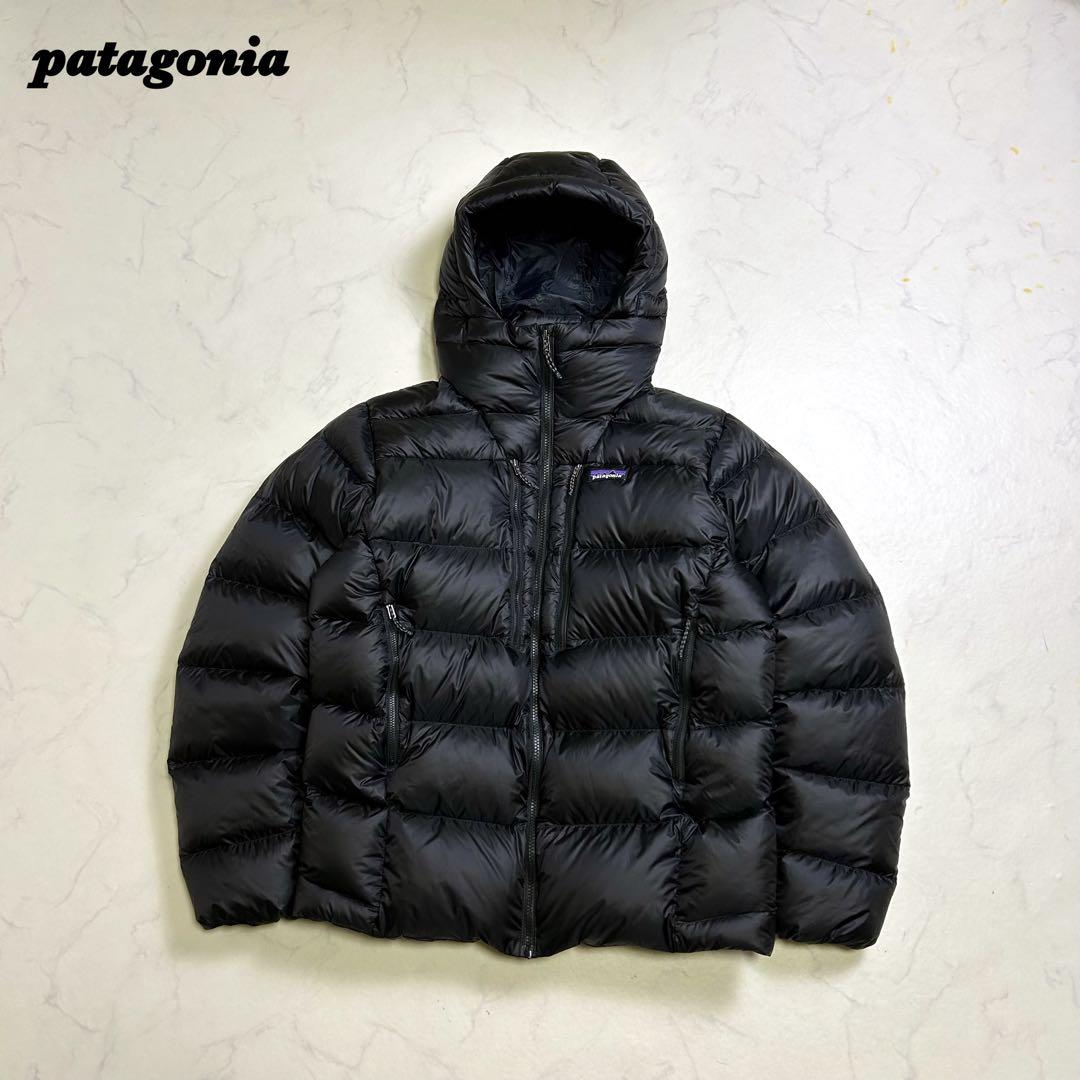 【現行モデル】極美品 パタゴニア フィッツロイダウンフーディ 黒 M 25年製