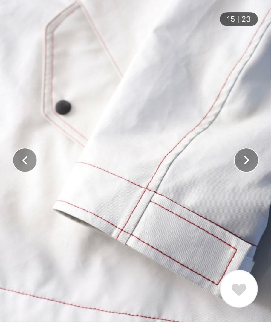 【希少】　shareef モッズコート　蜂ロゴ　グレー系