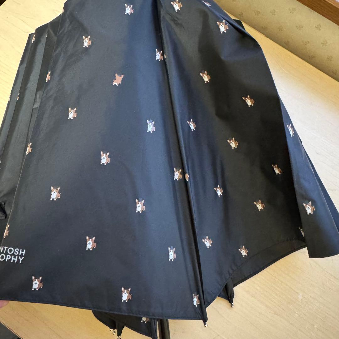 ★新品★マッキントッシュフィロソフィー　晴雨兼用　日傘　楽折　1級遮光　コーギー