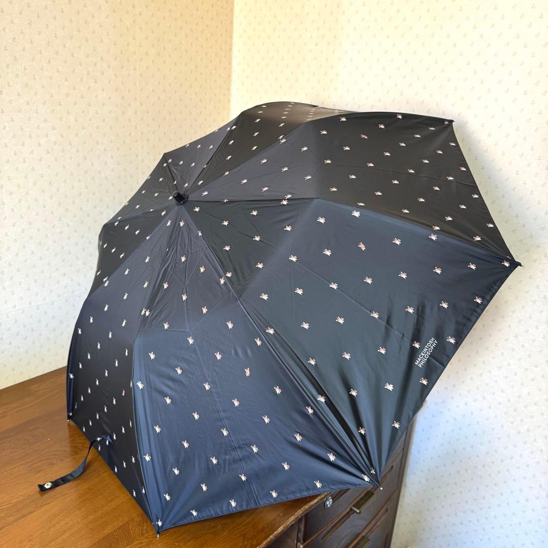 ★新品★マッキントッシュフィロソフィー　晴雨兼用　日傘　楽折　1級遮光　コーギー