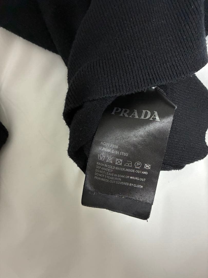 【正規品】PRADA テクニカルコットンスウェットシャツ トレーナー 長袖